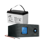 Pako Inverter + Bateri, nJoy Aira 1200 1200VA/1000W, Battery Ritar 12V/100AH